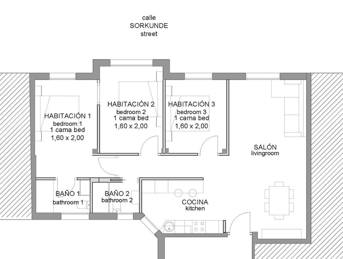 Sorkunde By Kyosai Parking Opcional Appartement *